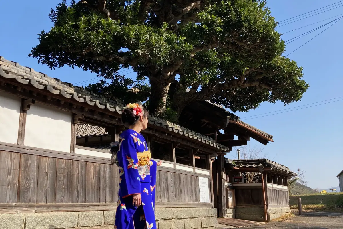 成人式の写真撮影